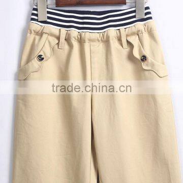 Customized New Style Unisex Khaki School Pants photo-3