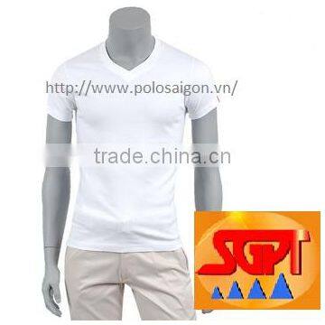 Men T Shirts, V Neck, Short Sleeve , 100% Cotton photo-2