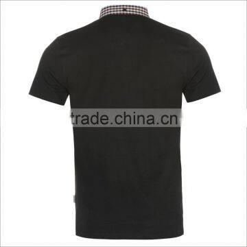 Wholesale Top Quality Plaid Collar Custom Polo Shirt For Men photo-4