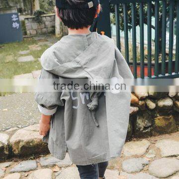 Zm35736a Fancy Boys Trench Coat Kids Life Bomber Jacket photo-3