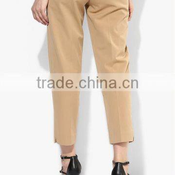 2016 New Styles Chino Women Pants ,khaki Cropped Chino Pants photo-2