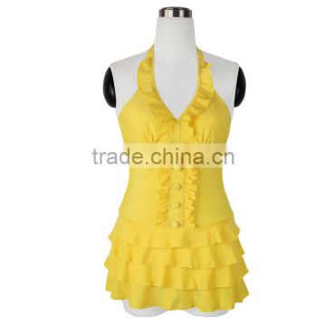 wholesale custom design your own women one-piece swimsuit