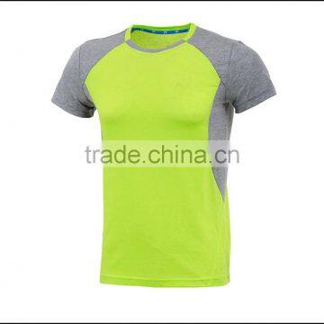 China casual OEM service dri fit blank raglan 95% cotton 5% elastane t shirt