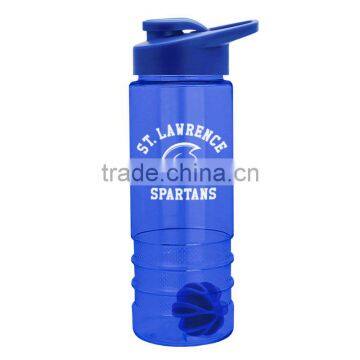 USA Made 24 oz Tritan Salute Shaker Bottle With Drink-Thru Lid - BPA-free, Features a Mixing Ball and Comes With Your Logo photo-6