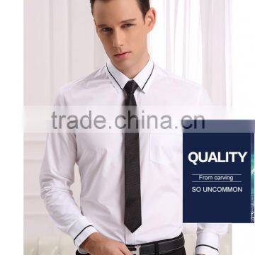 New Design Men's Long Sleeve Business Shirt Of Good Price (DSHM013) photo-6
