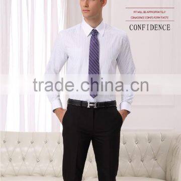 2015 Latest Men's Long Sleeve Business Shirt of Stirp (DSHM016)