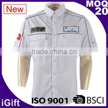 Dry Fit Short Sleeves Mechanic Work Shirts for Men photo-6