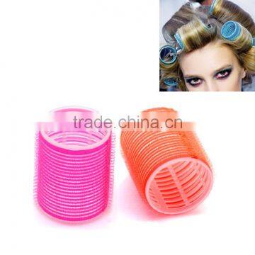 Cheap Small Mixed Color Self Grip Ellipse Hair Rollers Curlers for Women photo-2