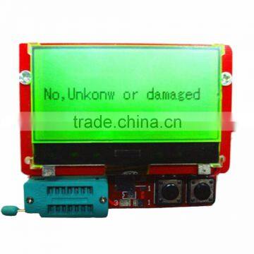 Mega328 Transistor Tester Diode Triode Inductor Capacitance ESR Meter Digital Led MOS NPN Tester Meter 12864 Graphic DC 9V photo-4