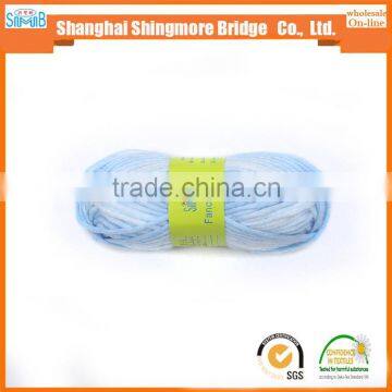 Knitting yarns China supplier direct wholelsale eoko tex quality blned acrylic nylon air yarn with free yarn samples