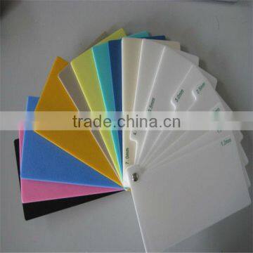 natural white Acrylonirile Butadiene Styrene board