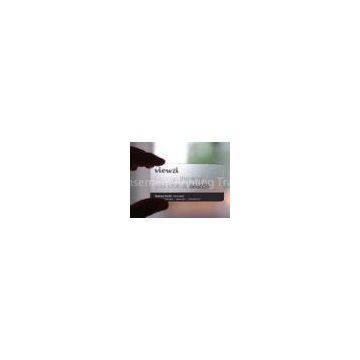 transparent / clear PVC name membership scratch wedding photo id card printing