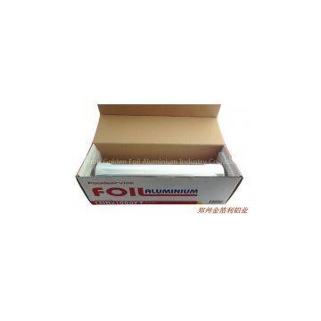 small rolls of aluminium foil for food pack