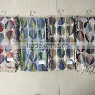 China Factory Hot Air Balloon Print Scarf High Qualith Women Lady Scarf photo-4