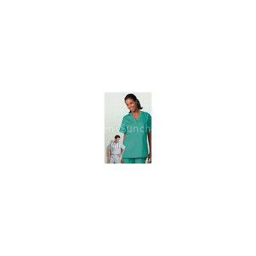 Clinic Green Medical Workwear uniform nursing scrubs for Summer