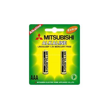 Mitsubishi LR03 dry Battery, Alkaline AAA battery