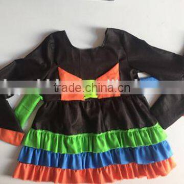 Hot sale halloween costumes for kids boutique girls costume dresses witch dresses for little girls