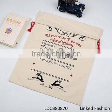 Christmas Fashion Style Gift Personalized Sack Bags for Christmas 2017 photo-3