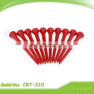 Wholesale Durable Cheap Big Cap Plastic Golf Tees mixed colors OEM logo