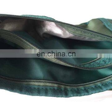 RFID Dark Green Ripstop Nylon Two Buckle Undercover Waist Stash photo-5