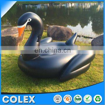 Inflatable Swimming Pool Derby Duck Float with Handles For Kids & Adults