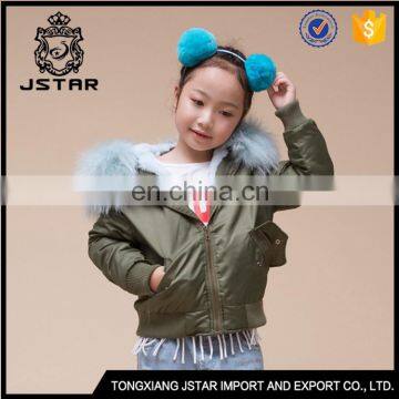 Factory Price New Product Latest Coat Designs Jacket For Boys Raccoon Fur Collar