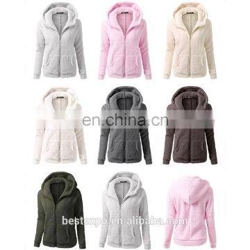 wholesale women fashion wraps pure coral fleece jackets winter poncho coats