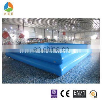 Double Tube Inflatable Pool, Inflatable Blue Awimming Pool for Water Park Equipment photo-3