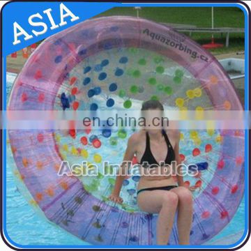 The Bubble Roller - Aqua Ball - Human Hampster Ball for pool play