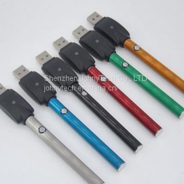 2017 hot selling CBD vape battery full capacity 350mAh Button Rechargeable Cbd Vapor Cartridge Battery
