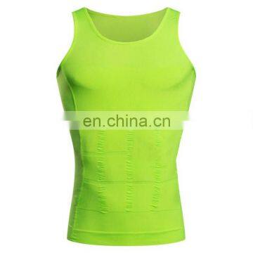 Bodywear Men's Slimming Compression Shirt,Slim Fit Undershirt Insta Slim Shapewear #MV-02