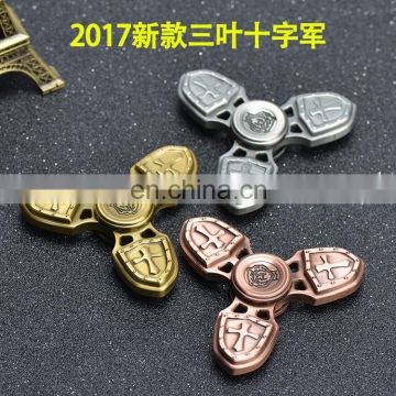 2017 Hot Sale 3 Leafe Cross Fidget Spinner Hand Spinner