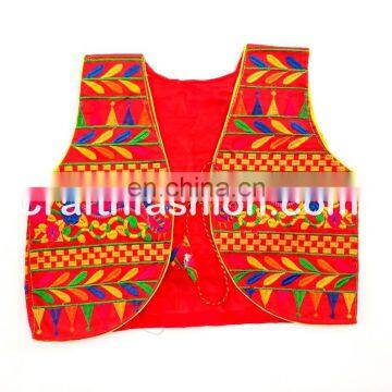 Indian Jacket Koti- Traditional Jacket Koti- Navratri Jacket Koti- Hand Embroidered Jacket Koti photo-6