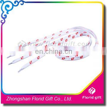 New premium products promotion personalizd custom tubular shoelace lanyard