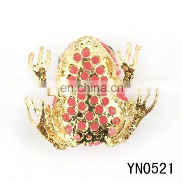 Cheap Pink Frog Rhinestone Accessories Buckle for Shoes photo-3