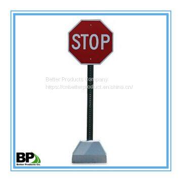 parking lot signs and posts | metal u channel posts for Christmas discounting display