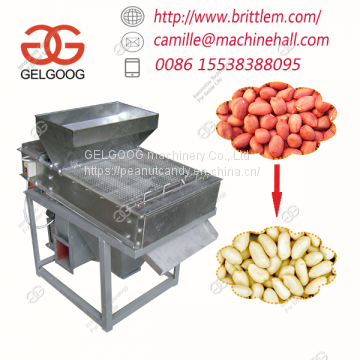 Stainless Steel Automatic Dry Groundnut Peeler Hazelnut Peeling Machine for Business