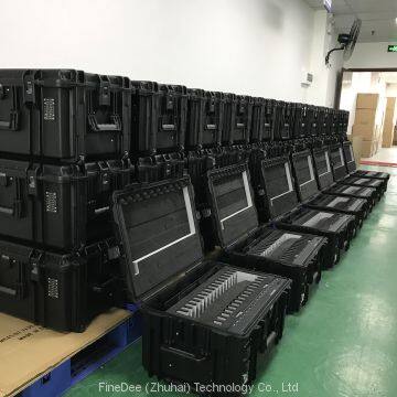 Charging Cart for 20 Tablets/ IPad Charging Trolley/ 20 Ports Tablet Charging Cabinet for School photo-4