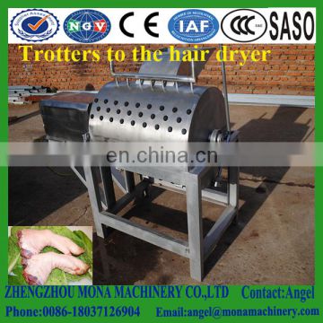 Semi-automatic Sheep Pig Beef Trotter unhairing Machine for sale