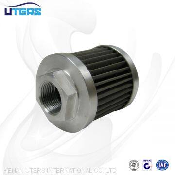 UTERS Replace HYDAC 25 Micron Stainless Steel Mesh Hydraulic Oil Filter Element 0060D025W