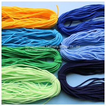 2.5mm Polyester+Spandex round elastic earloop