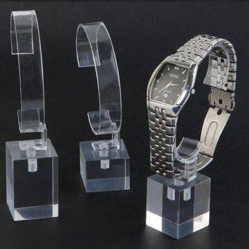 Custom Luxury Acrylic Watch Display Stand Jewelry Bracelet Display Rack photo-2
