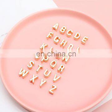 26 Letters Pendant Necklaces Simple Gold Color A-Z for Women DIY Name Necklace Jewelry Gift Initial Jewelry Clavicular Chain