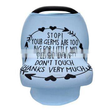 Baby Stretchy Nursing Breastfeeding Cover Multi Use Car Seat Canopy Stroller Infant Car Seat Breastfeeding Cover Baby Carseat photo-3