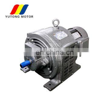 4kw 4 pole YCT magnetic speed adjustable motor