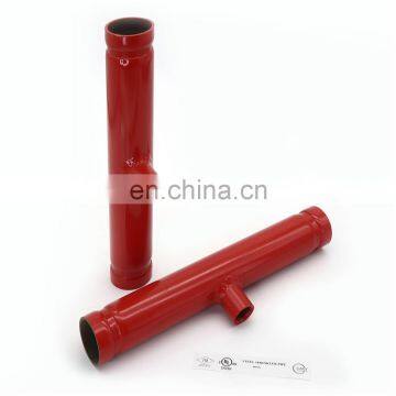 Red Painted Fire Fighting Steel Pipe Line Fitting photo-6