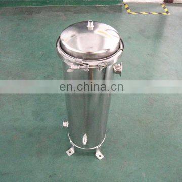 High pressure PP pleated water filter cartridge housing for water treatment plant