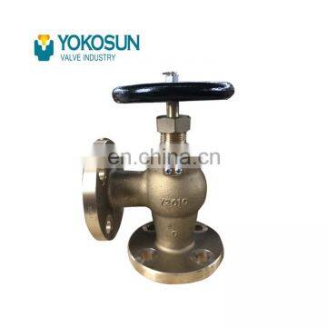 2021 Hot Sale Anti-Medium Pressure Low Temperature Resistance Round Hand Wheel Design Brass Globe Valves