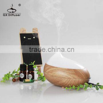 GX DIFFUSER Ultrasonic Humidifier Type and Manual Humidity Control wood essential oil diffuser