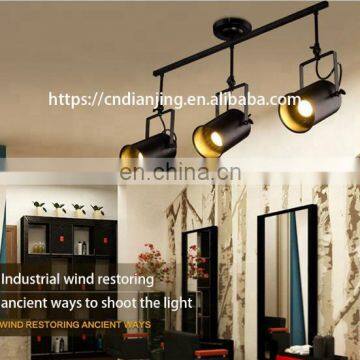 Nordic Simple Style Store Lighting Industrial Loft Long Pendant Light With Edison Bulb photo-4